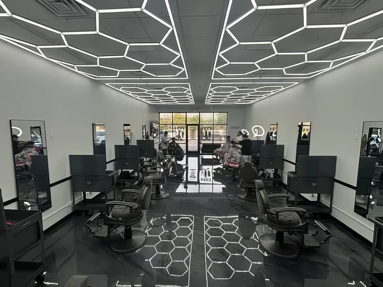 Inside Faded Novelty Barber Dept