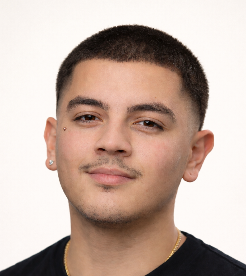 Carlos Espinoza, Barber at Faded Novelty Barber Dept